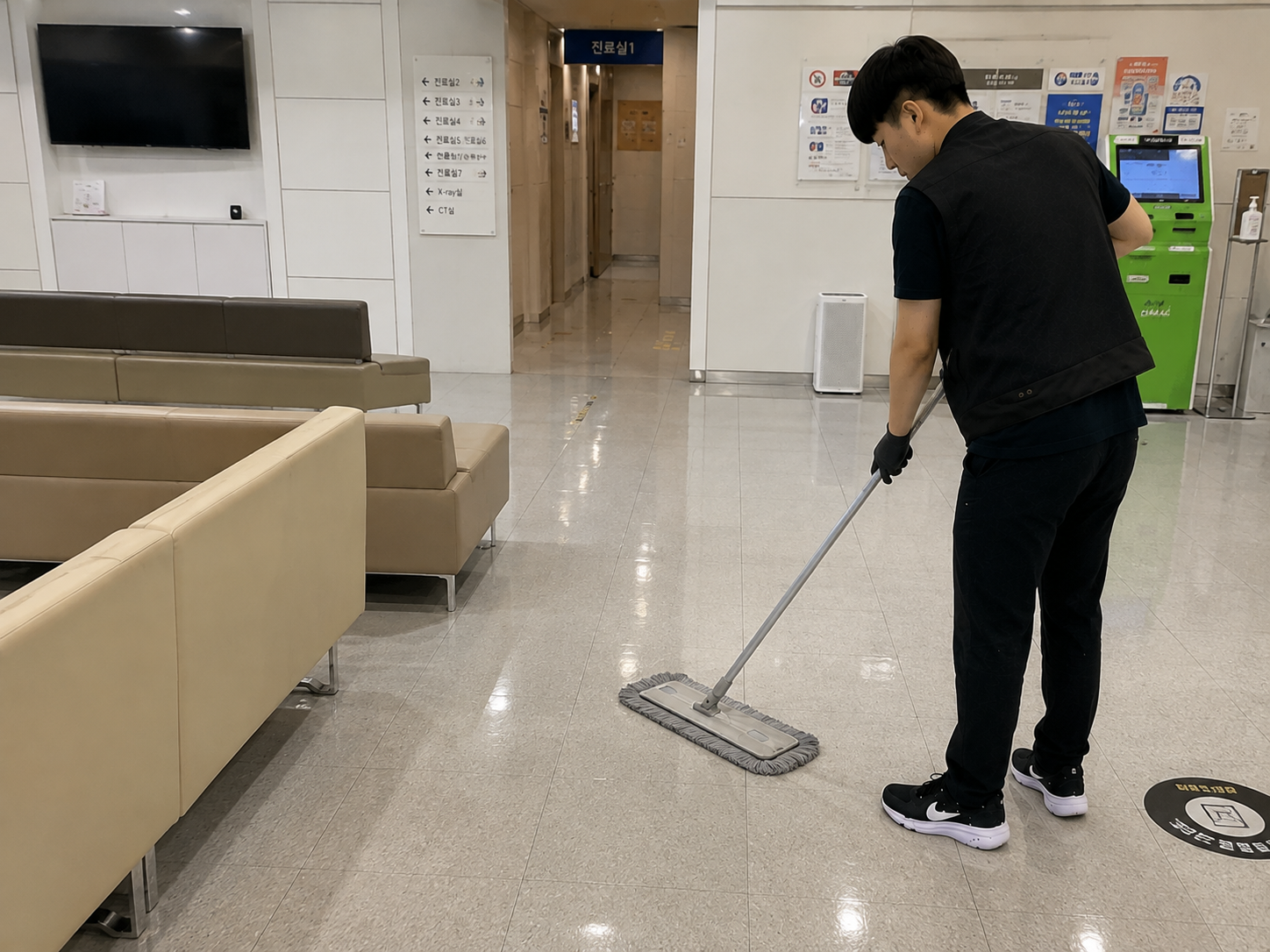 쓱닥브라더 청소 현장