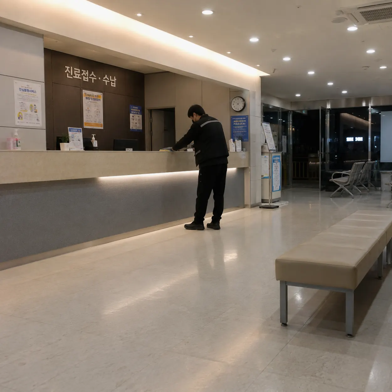 양재천 강남구간 병원청소 현장 사진 5