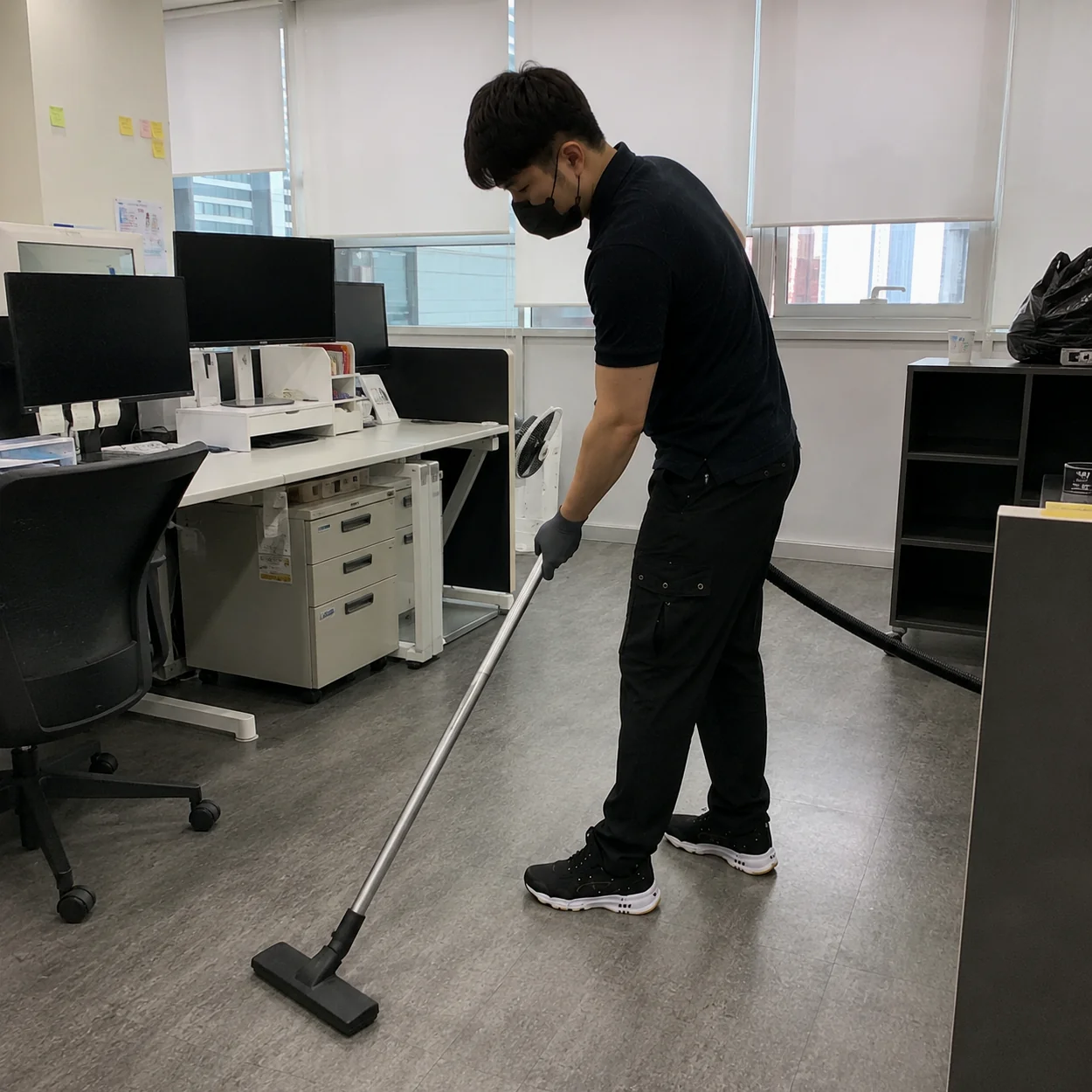 연봉빌딩 사무실청소 현장 사진 4