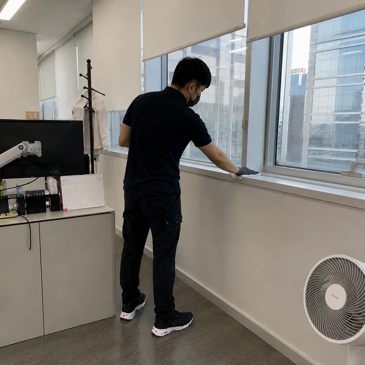 코레이트타워 사무실청소 현장 사진 2